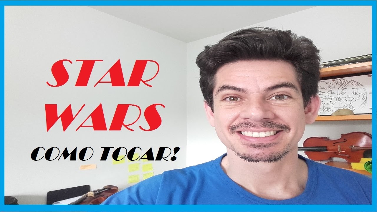STAR WARS Como tocar no violino TEMA (facilitada) # Viva Violino
