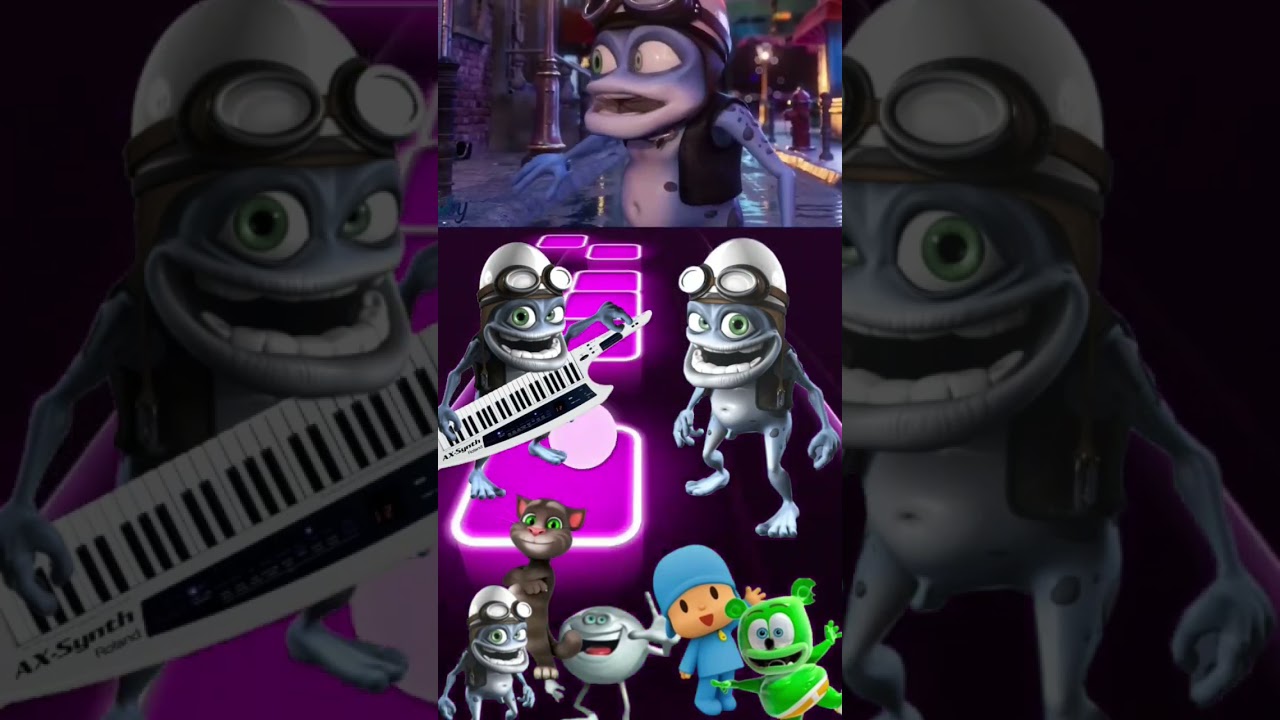 📹 Crazy Frog -  Funny Song (Official Video) | Coffin Dance Song (Cover ) #Tiles Hop #Sonic #gaming