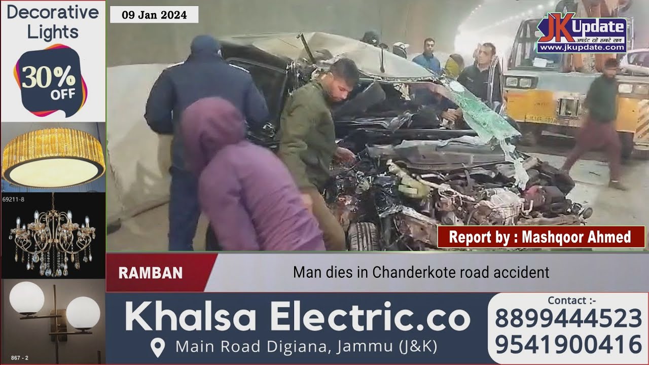 Man dies in Chanderkote road accident