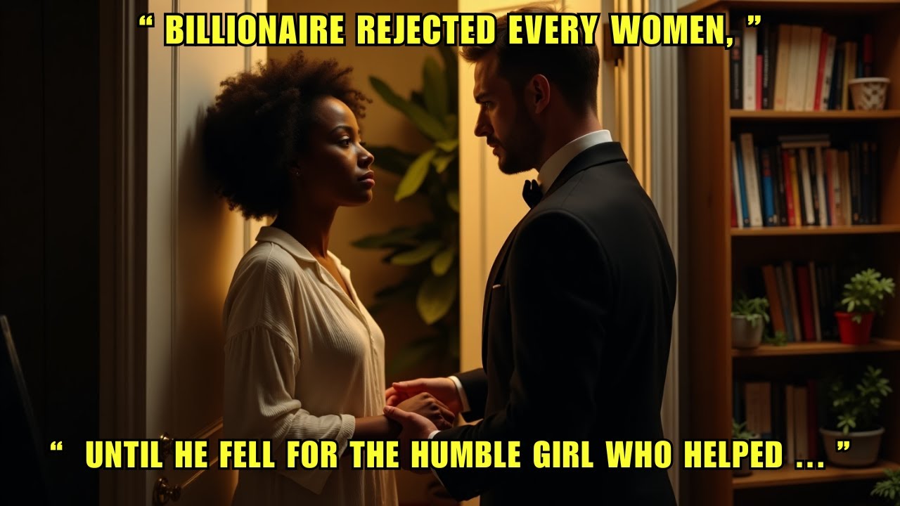 Billionaire Rejected Every Women, Until He Fell for the Humble Girl Who Helped His Grandfather