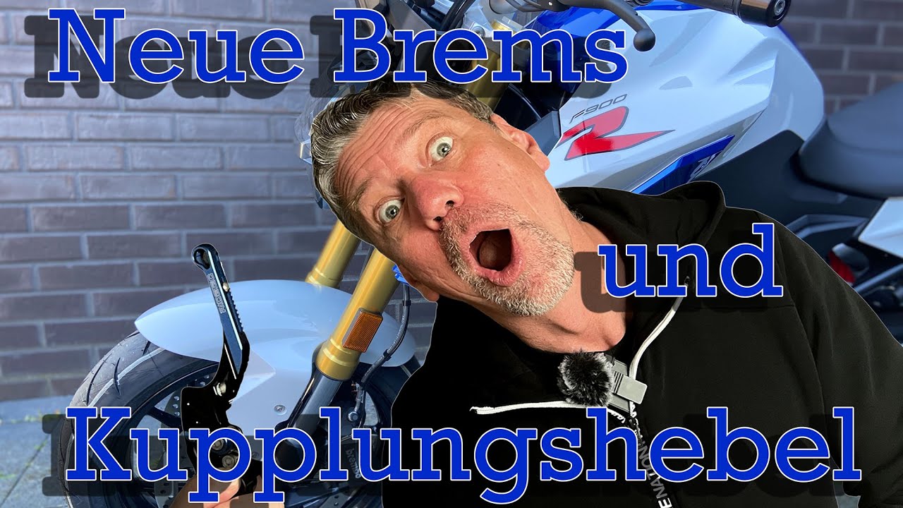 Ridetec Brems und Kupplungshebel umbau, BMW F900R