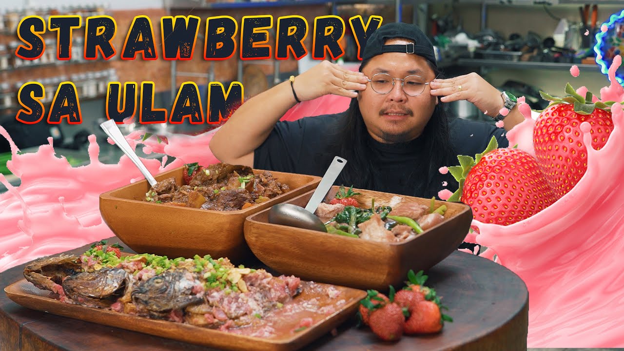 STRAWBERRY SINIGANG??? STRAWBERRY CALDERETA??? | Ninong Ry