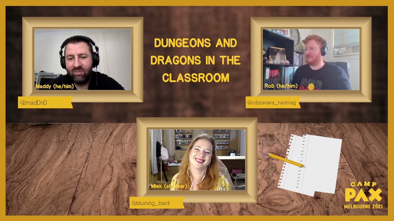 D&D in the Classroom: A how-to guide for educators - PAX Aus Online 2021