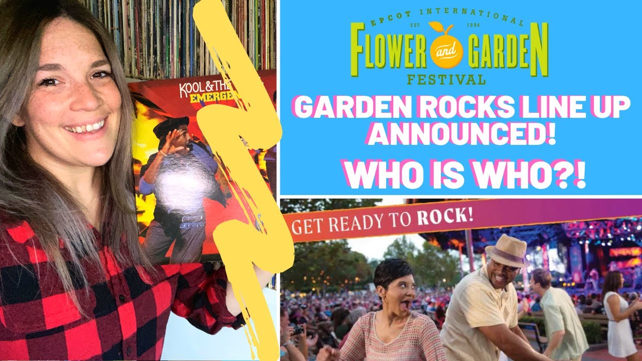 Epcot Flower & Garden Festival 2022 | Garden Rocks Lineup | Who's Who?