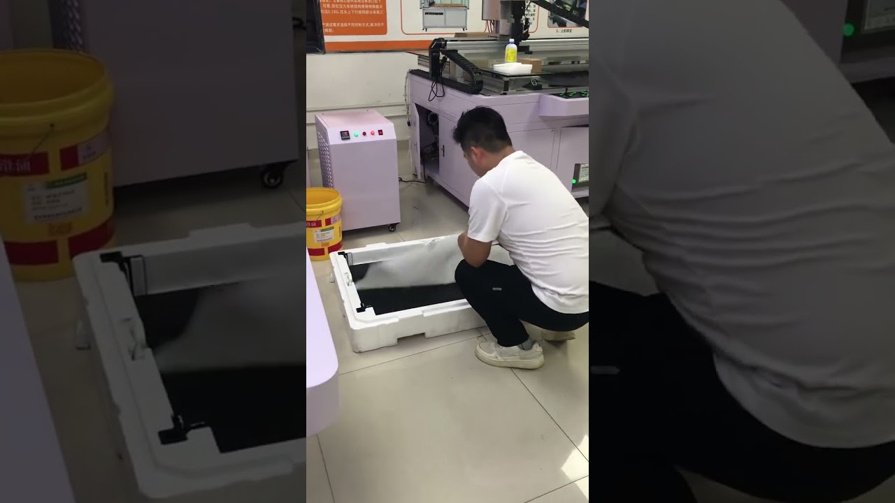 43inch HKC LCD panel dominant horizontal linear fault (coarse grid) repair