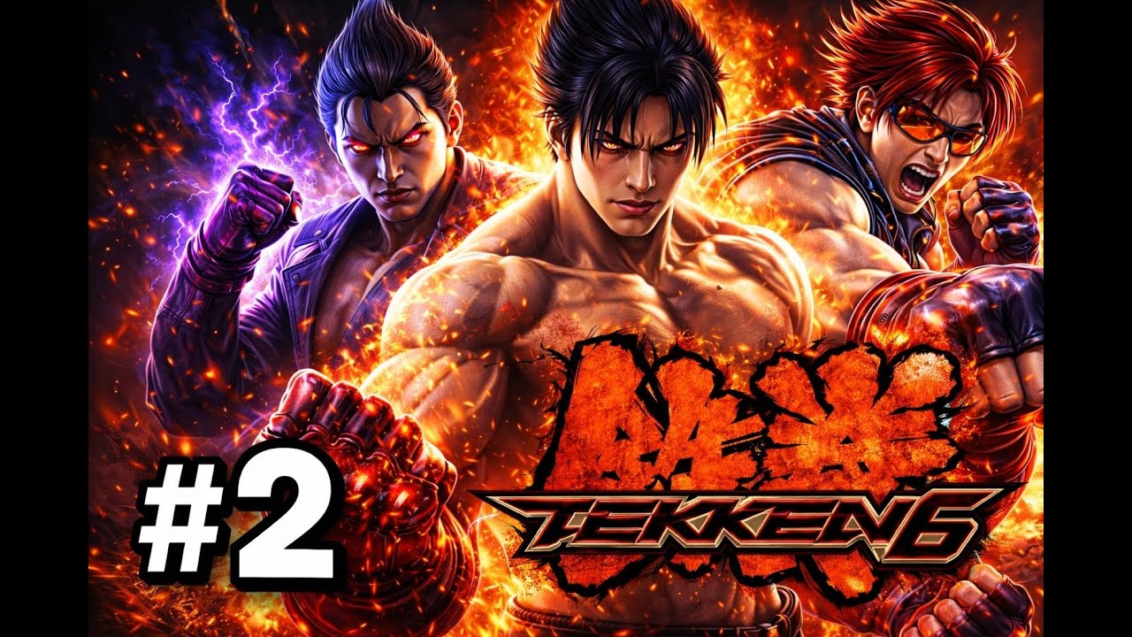 TEKKEN 6 ALL CHARACTERS STORY MODE PART 2 [ Live Stream ]