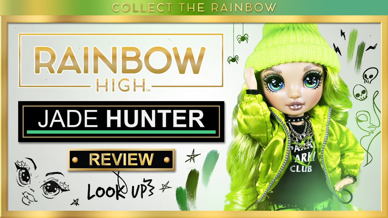 Review JADE HUNTER, Series 1 🌈 Especial Rainbow High 🌈