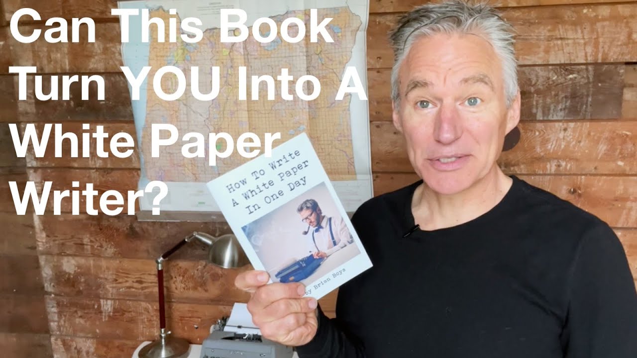 Can This Book Turn YOU Into a White Paper Writer?
