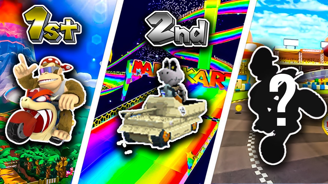 Le MEILLEUR Perso De Chaque Jeux MARIO KART