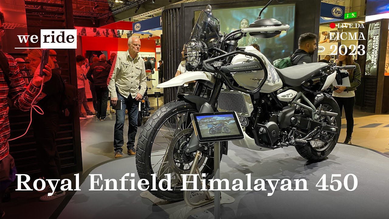 Royal Enfield Himalayan 450 2024 | LIVE da EICMA 2023