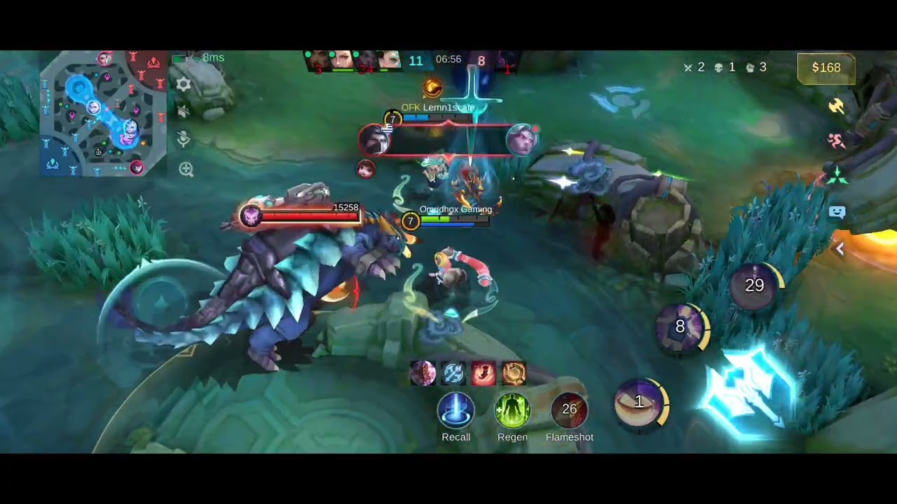 মোবাইল লিজেন্ড নানা সেরা | Mlbb nana gameplay | brutal damage build for nana | mobile legends