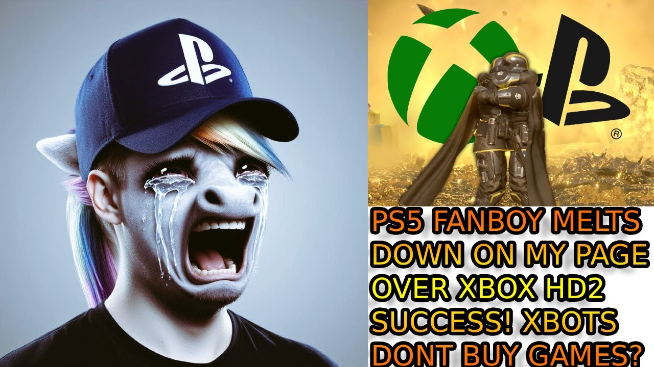 PlayStation Fanboy COPES Over Xbox Helldivers 2 Success. Xbots Don't Buy Games Like PS5 Gamers?