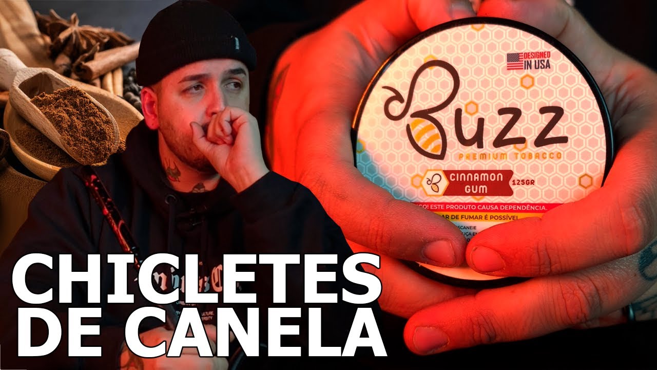 BUZZ CINNAMON GUM - CANELA POTENTE!