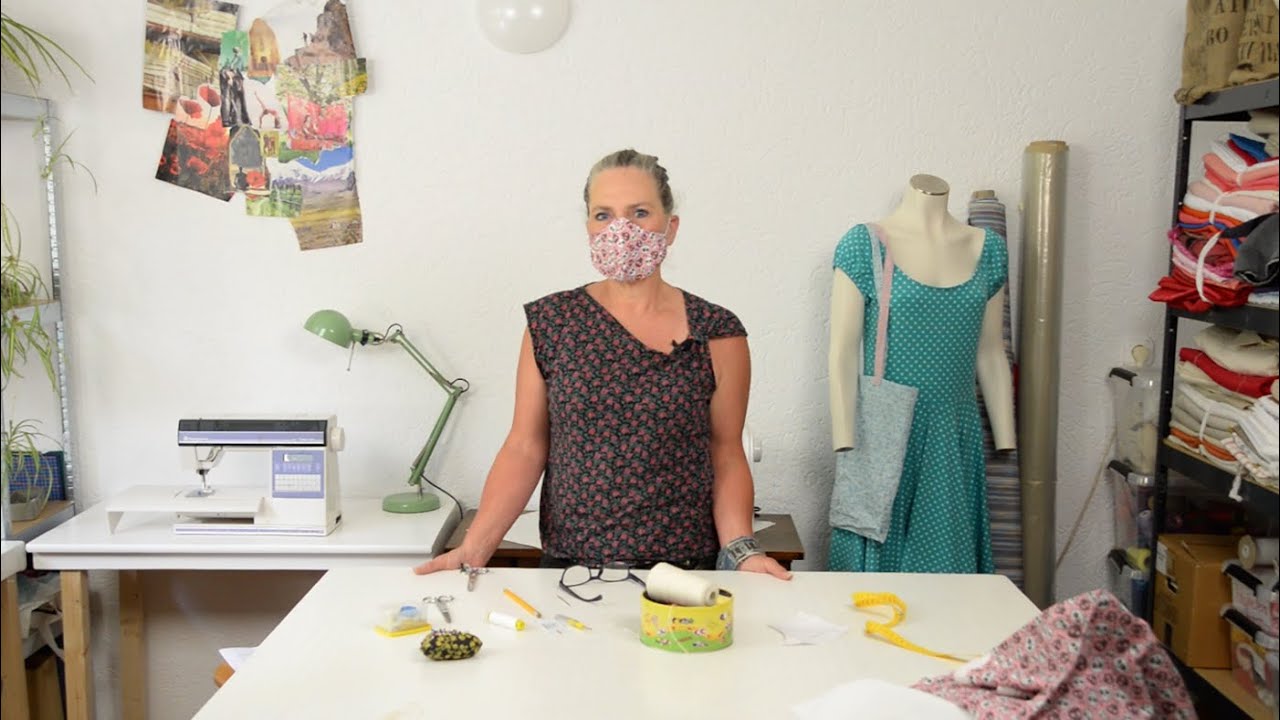 Hoe maak je een mondkapje [Naailes Online]