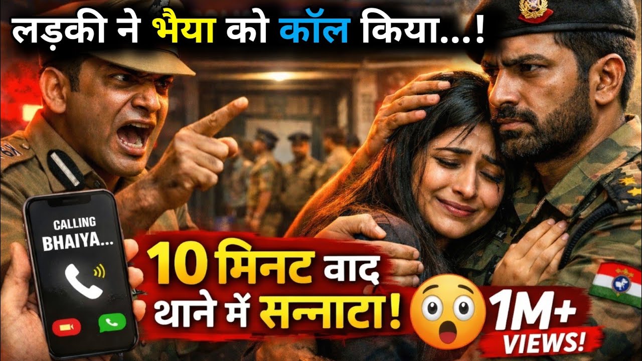 👉 लड़की ने भैया को कॉल किया… 10 मिनट बाद थाने में सन्नाटा छा गया 😳