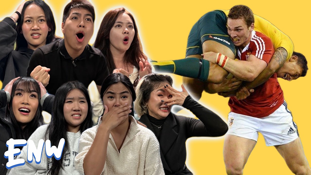 Asian React to Rugby 