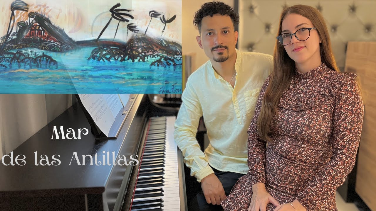Mar de las Antillas (piano 4 hands) by Javier IHA | Tatiana Mecías & Javier Iha