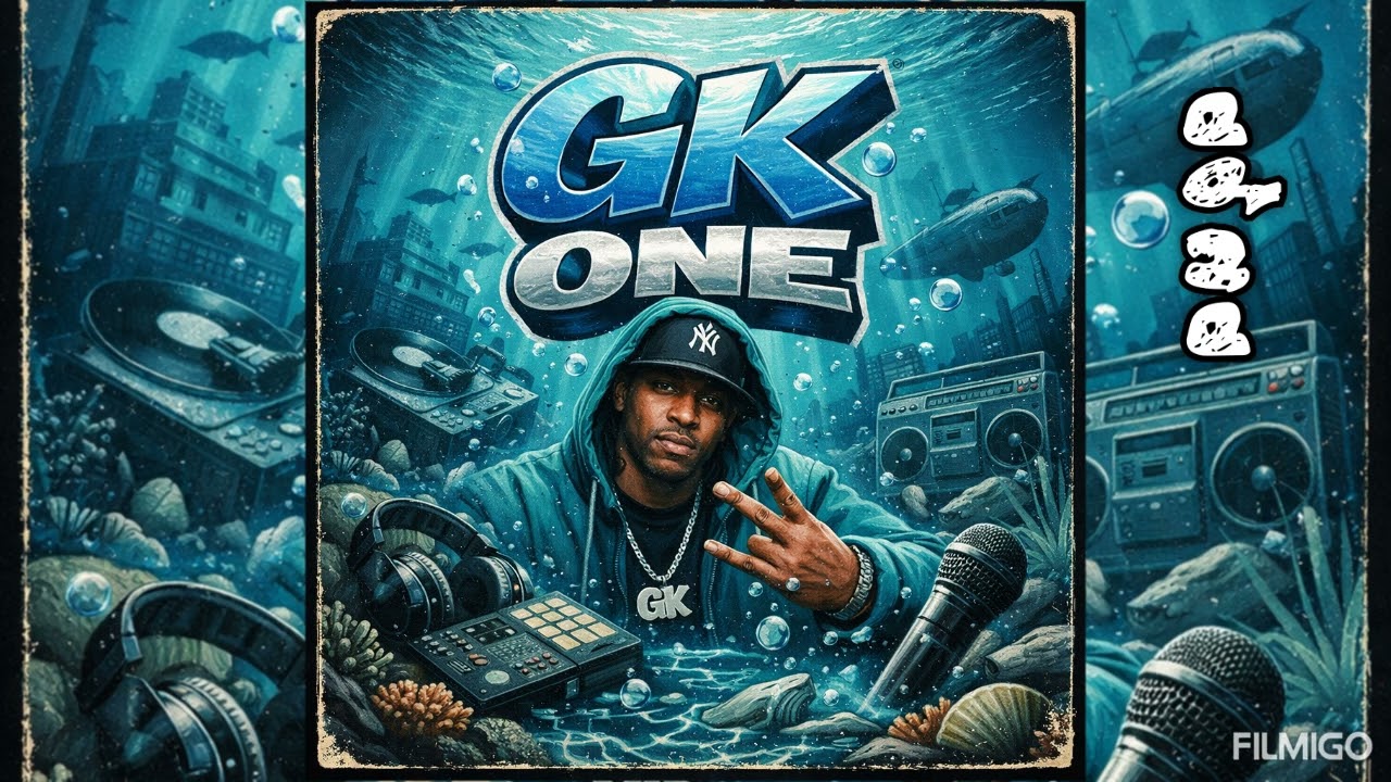GK ONE – AQUA (Drip from the Concrete) | Gangsta Shaolin Rap 🥋