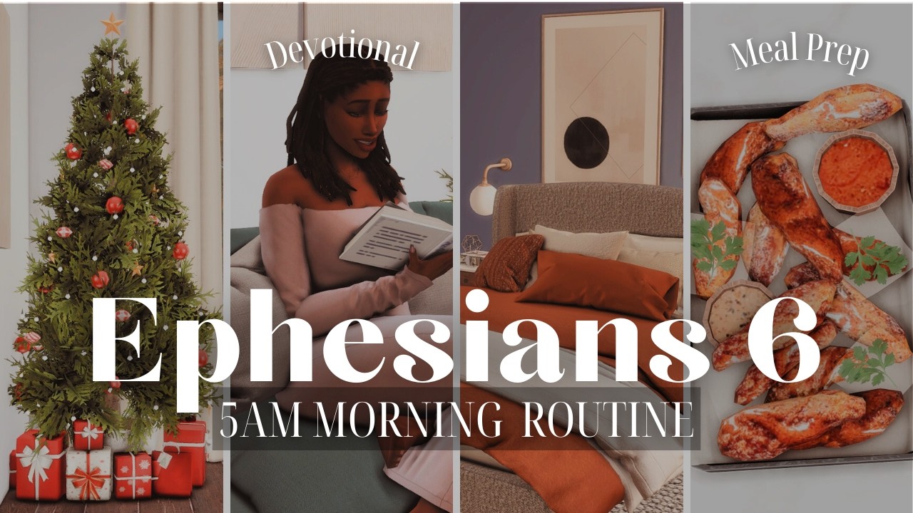 5AM Ephesians 6 Morning Routine | 9 Months Pregnant - Motivation For Peaceful & Productive Mornings