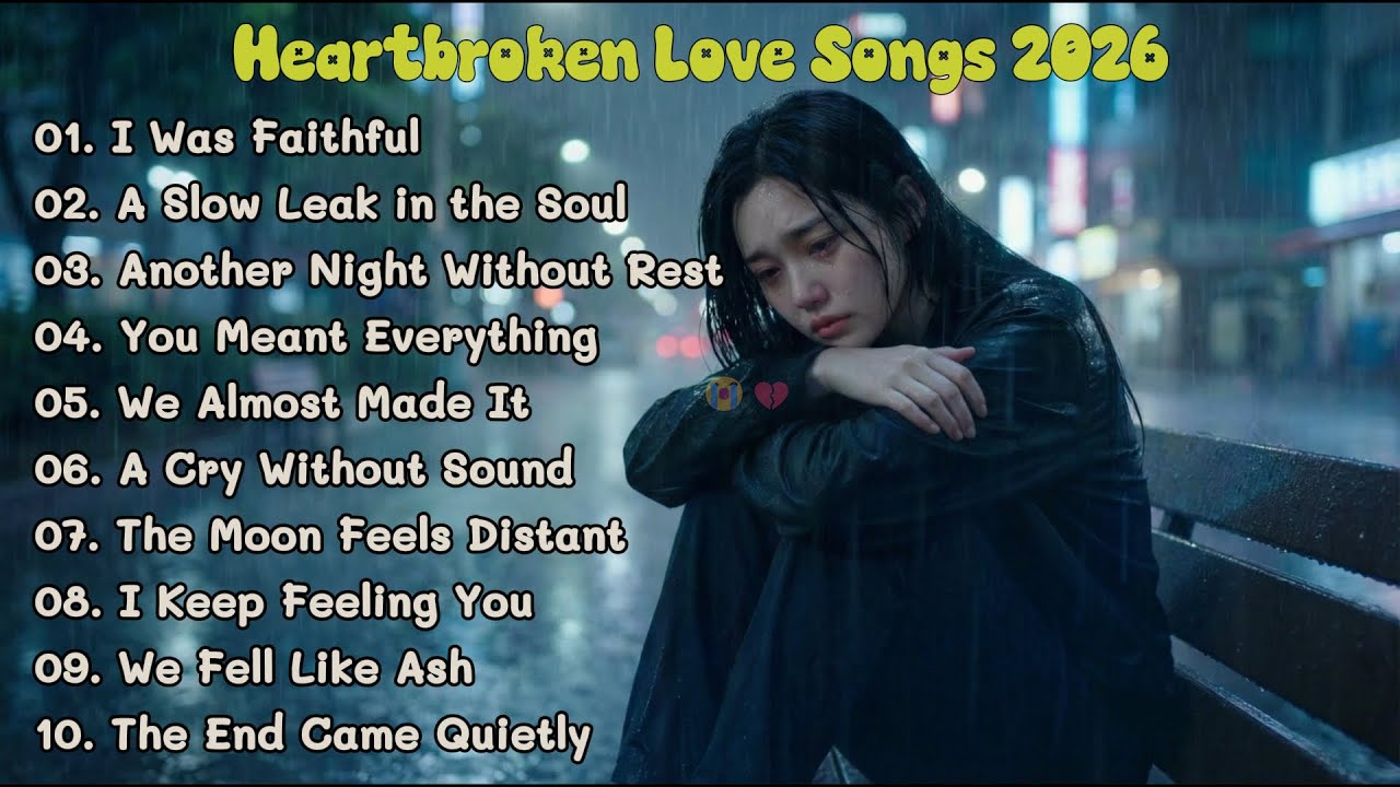 Heartbroken Love Songs 2026 💔😭 Emotional Sad Love Song | Beautiful Chill Vibes Music🔥🎶