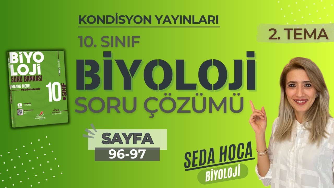 | Seda Hoca Biyoloji 🧬(Sayfa 96 - 97)