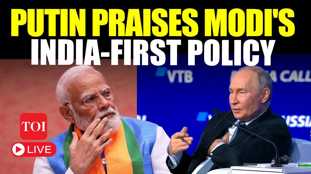 LIVE | Putin's Big Praise For Make-In-India; 'Modi Govt Creating Stable Conditions For SMEs'