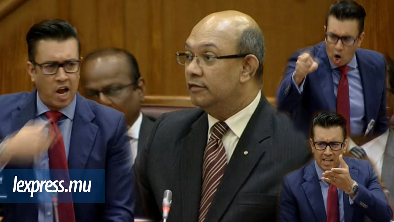 Assemblée nationale: altercation entre Shakeel Mohamed et Etienne Sinatambou