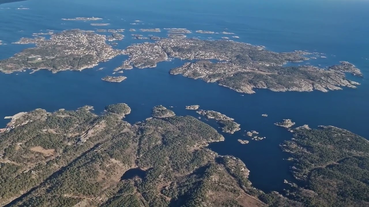 Approaching Kristiansand, Norway
