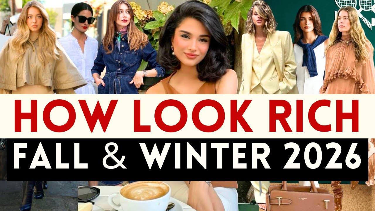🔴2026 TRENDS! HOW LOOK RICH AND ELEGANT WITH 10 PIECES- FALL WINTER 2026 TRENDS