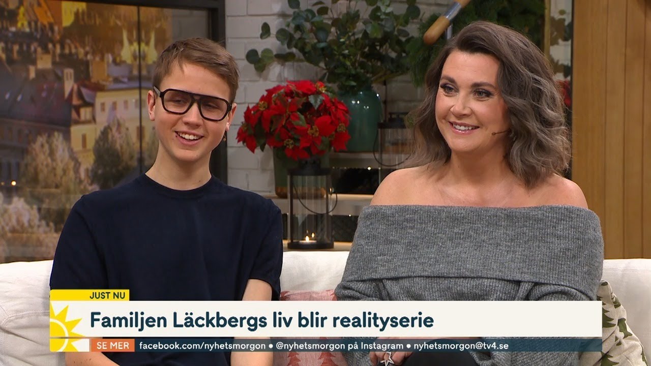 Familjen Läckbergs liv blir realityserie: ”Mycket pyjamasar” | Nyhetsmorgon | TV4 & TV4 Play