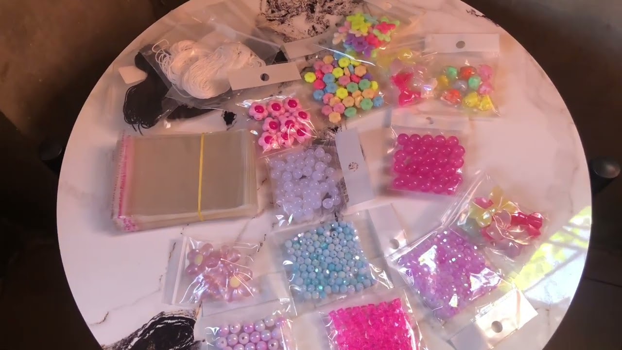 Unboxing new beads, pink beads and more!