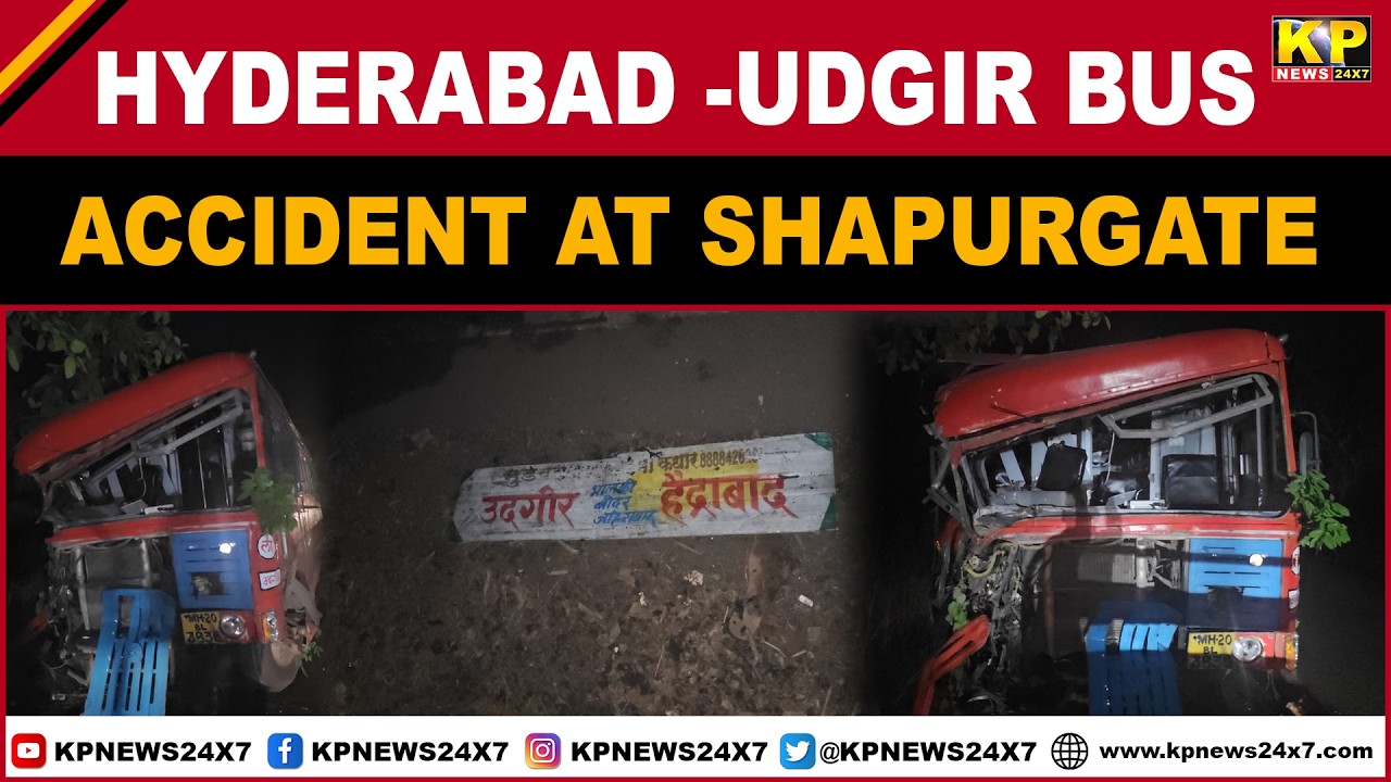 Deadly accident at Shapurgate Bidar.