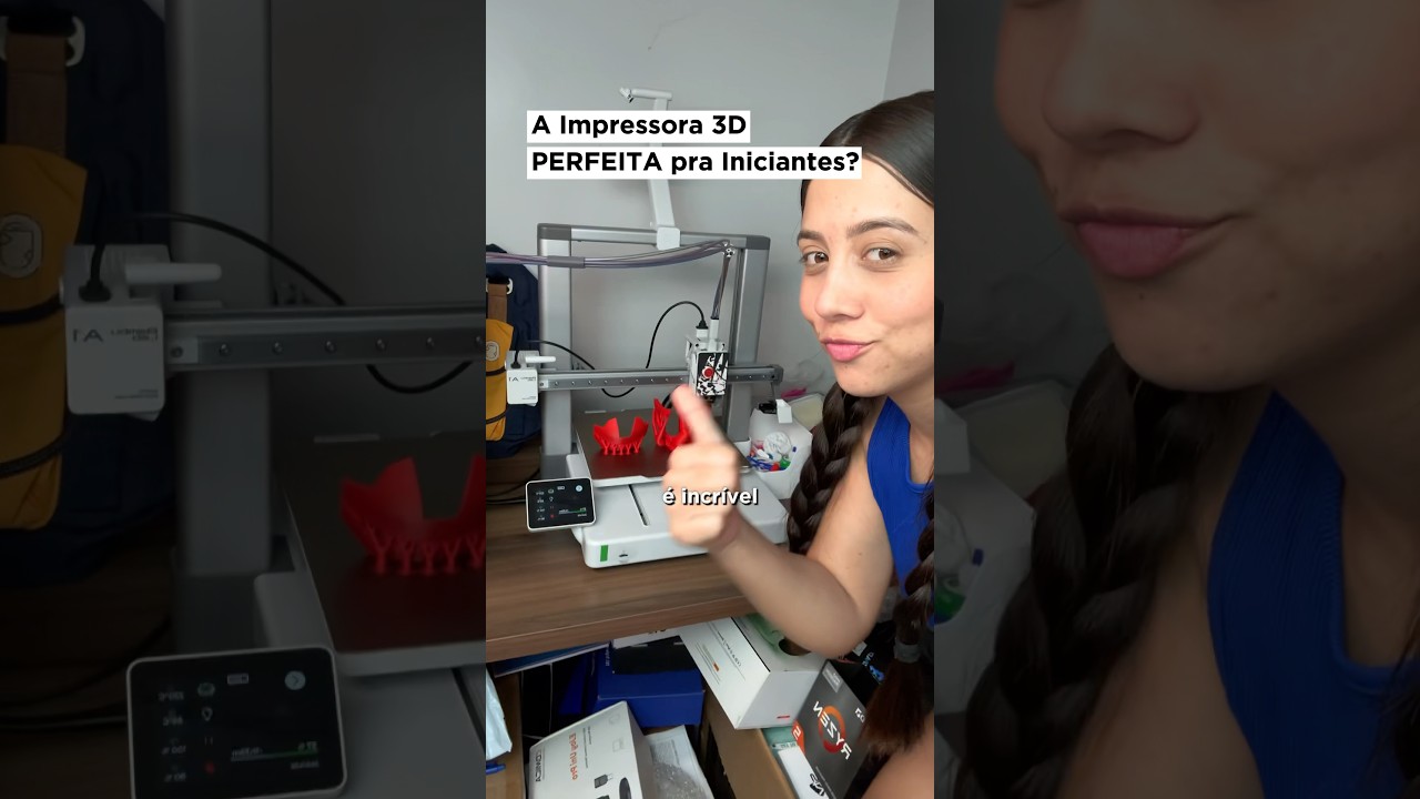 Voc&ecirc; Vai Querer Uma 😍 Impressora 3D Bambu Lab A1 Combo 🤖🎨#bambulab #impressora3d #dic