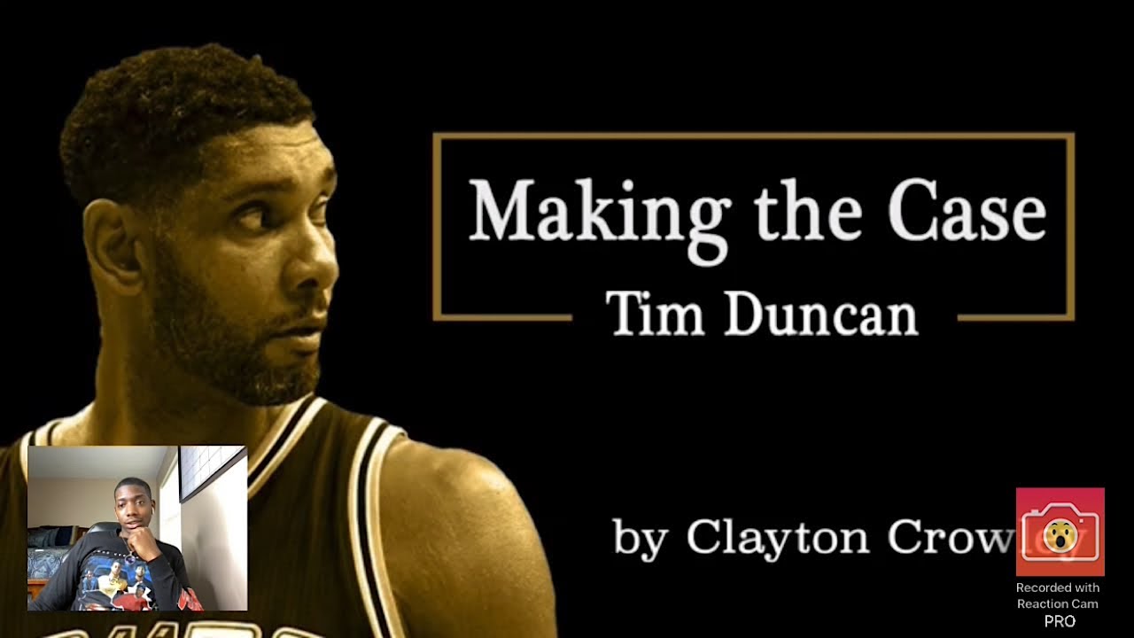 I Watched Tim Duncan For The First Time, And I'm Speechless