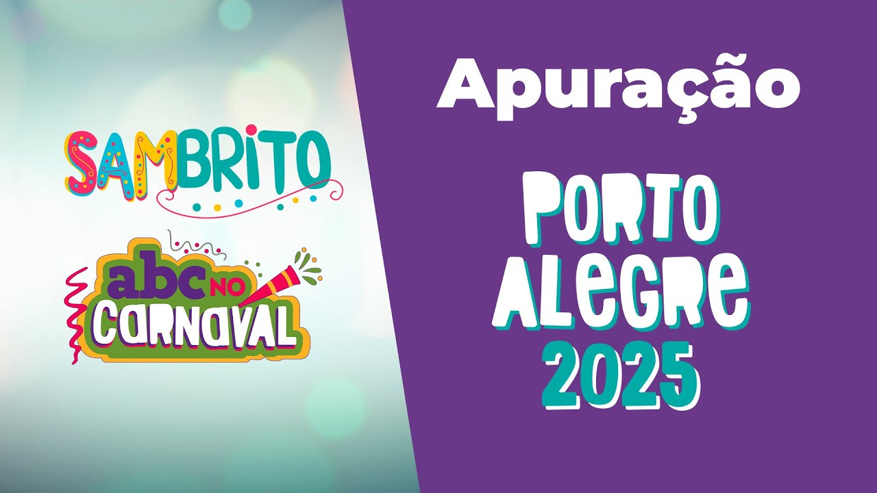 AO VIVO | Apuração Carnaval de Porto Alegre 2025
