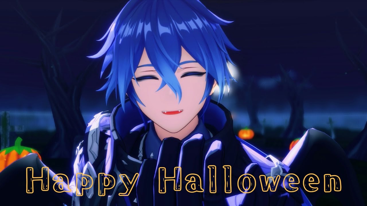 【原神MMD】Happy Halloween【フリンズ】#genshinimpact #flins #原神mmd
