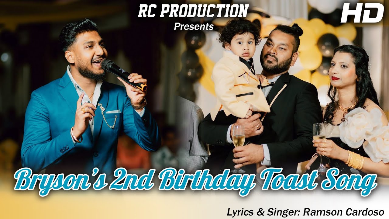 New Konkani Toast Song 2026 | Bryson’s 2nd Birthday | By Ramson Cardoso