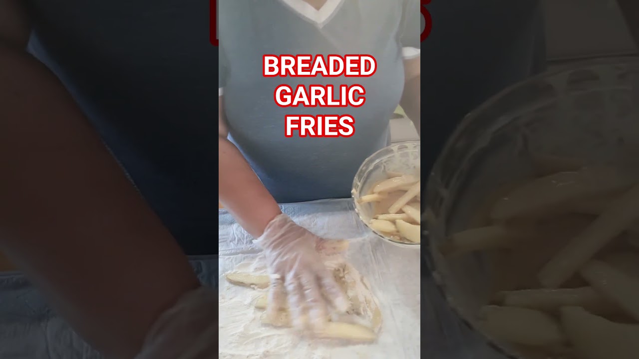 Панированный картофель фри | #ЧеснокФрис #ДомашниеЗакуски