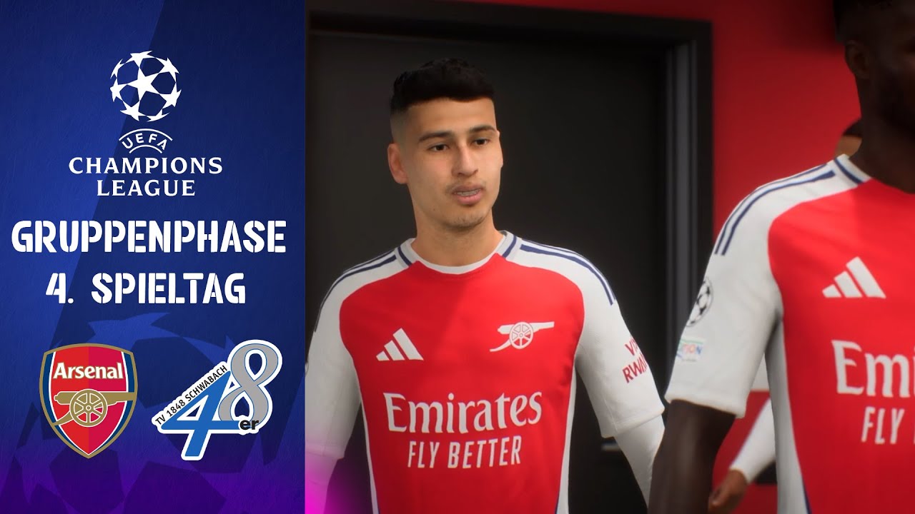 FC Arsenal - TV 48 Schwabach | 4. Spieltag | UEFA Champions League 2025/26
