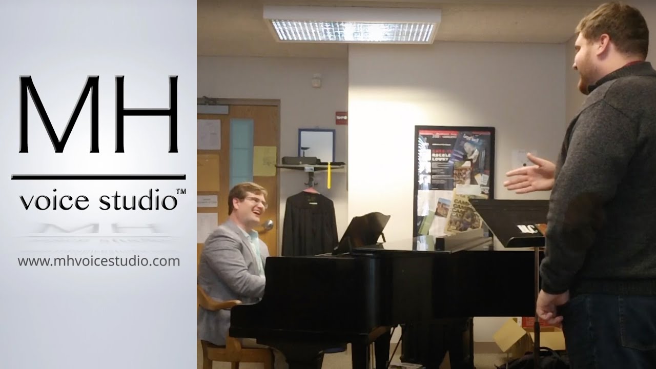 20-year-old bass-baritone Voice Lesson