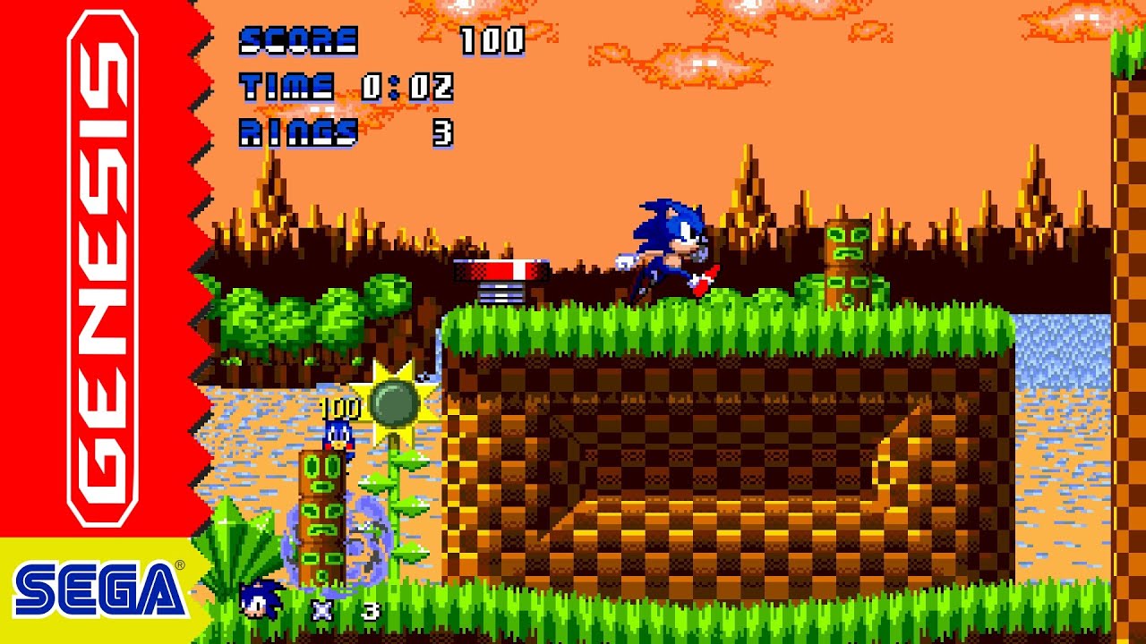 Sonic 1 Dangerous Seed (Sega Genesis) - Longplay