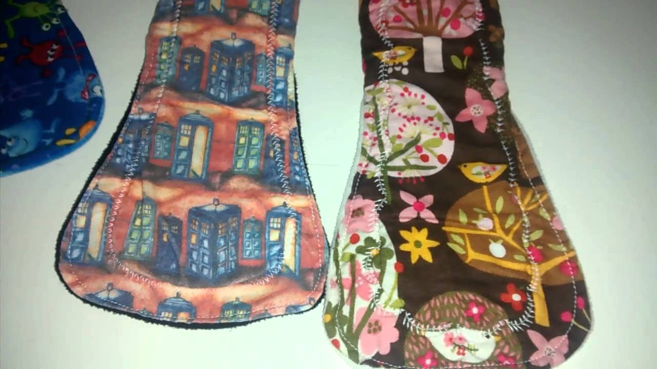 Eco Rainbow Flares cloth menstrual pad review