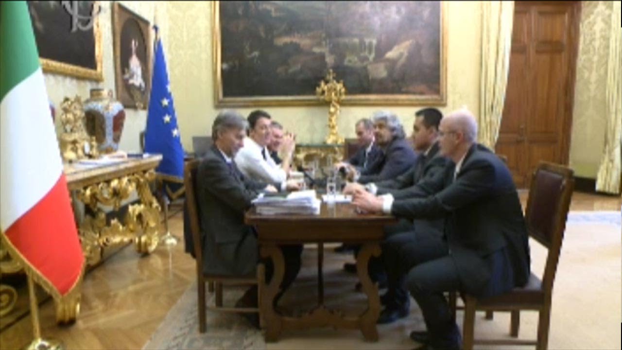 Renzi-Grillo, scontro show nella diretta streaming a consultazioni per nuovo governo