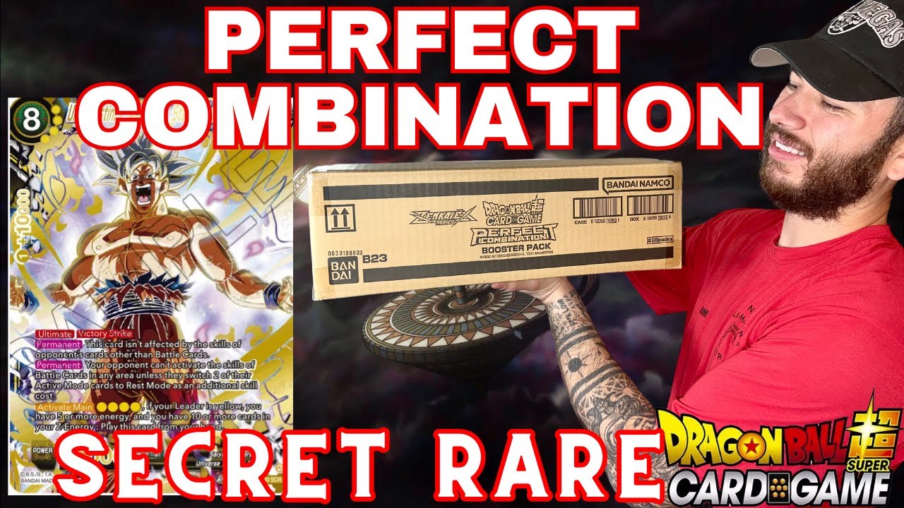 Ultra Instinct Son Goku Secret Rare From Perfect Combination!