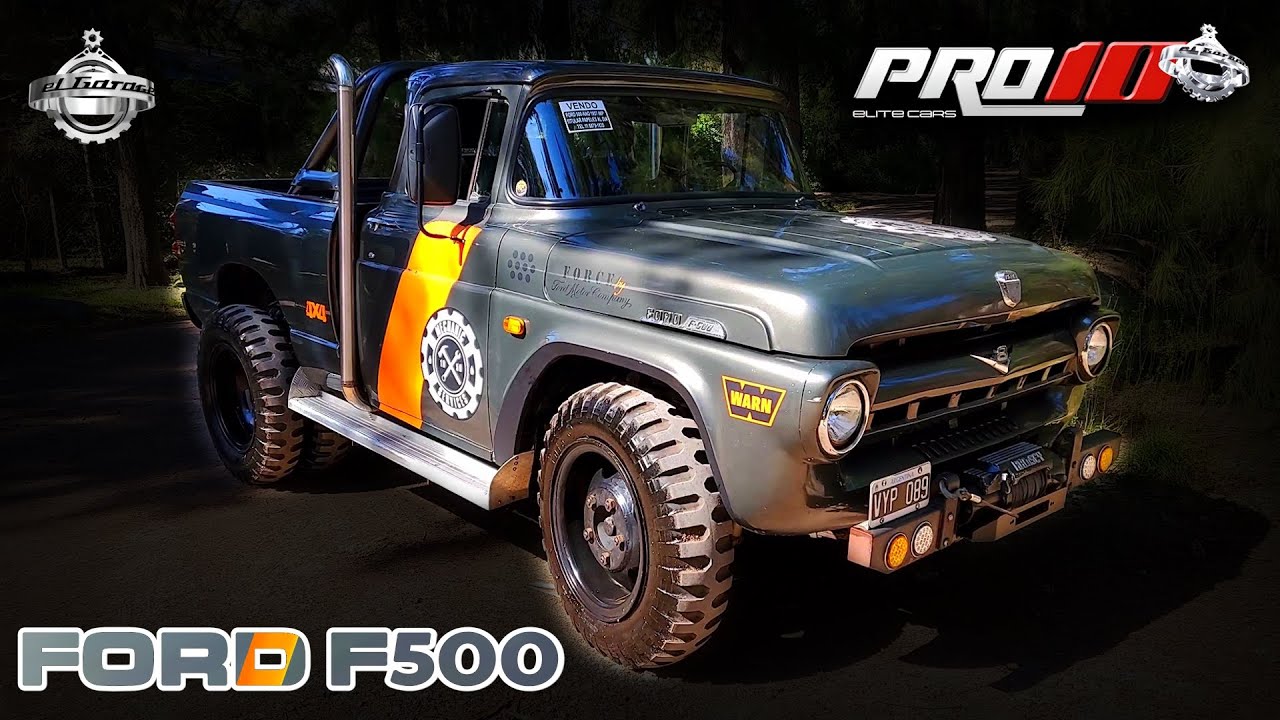 Camion Ford F500 Hecha Camioneta 🚘 1971 🇦🇷 Pro10 Elite 📺 El GarageTv 📺