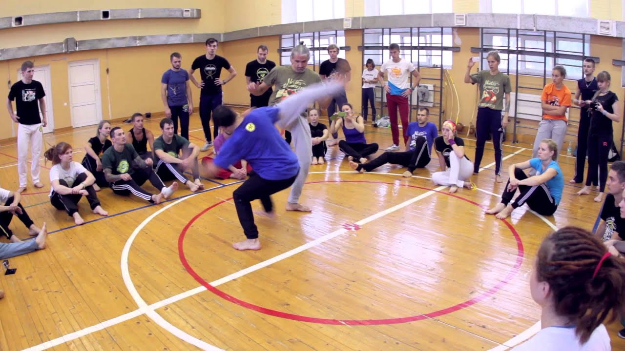 Capoeira takedowns from Instructor course 2014. M Cueca e CM Ta Russo