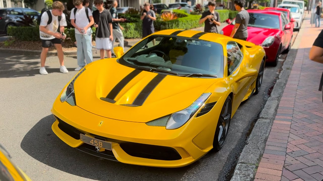 Car Spotting on Australia Day (Revuelto, Gintani SVJ, 2x 812, Speciale + more)