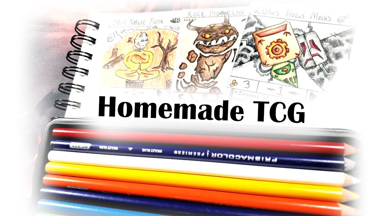 Creating your own Homemade Trading Card Game (TCG Academy)