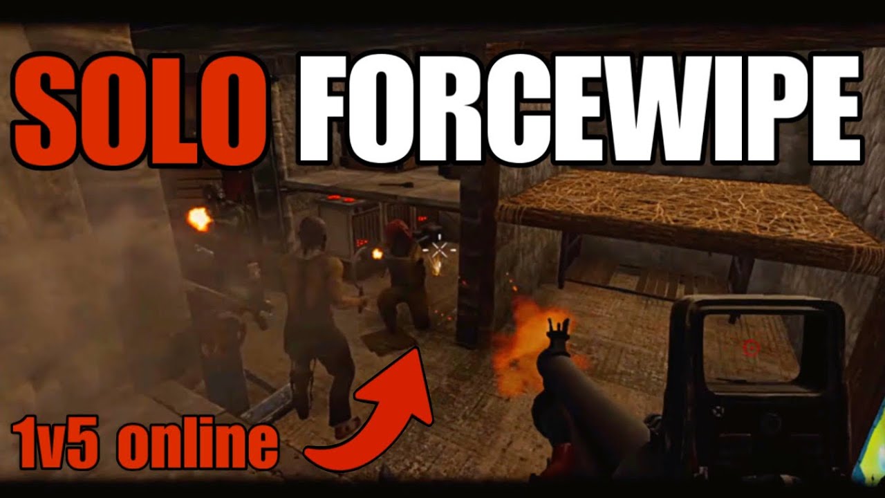 How a 6000 Hour Solo Dominates Forcewipe - Rust Console (Movie)