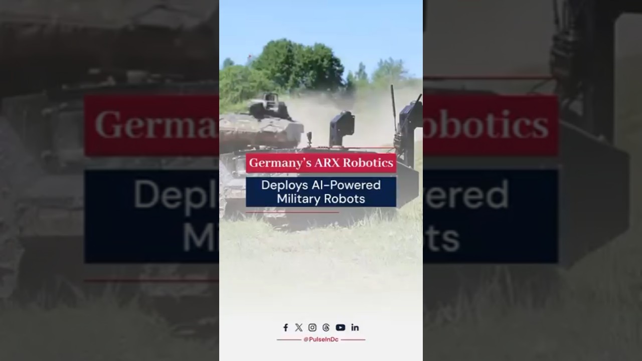Germany&rsquo;s ARX Robotics Deploys AI-Powered Military Robots